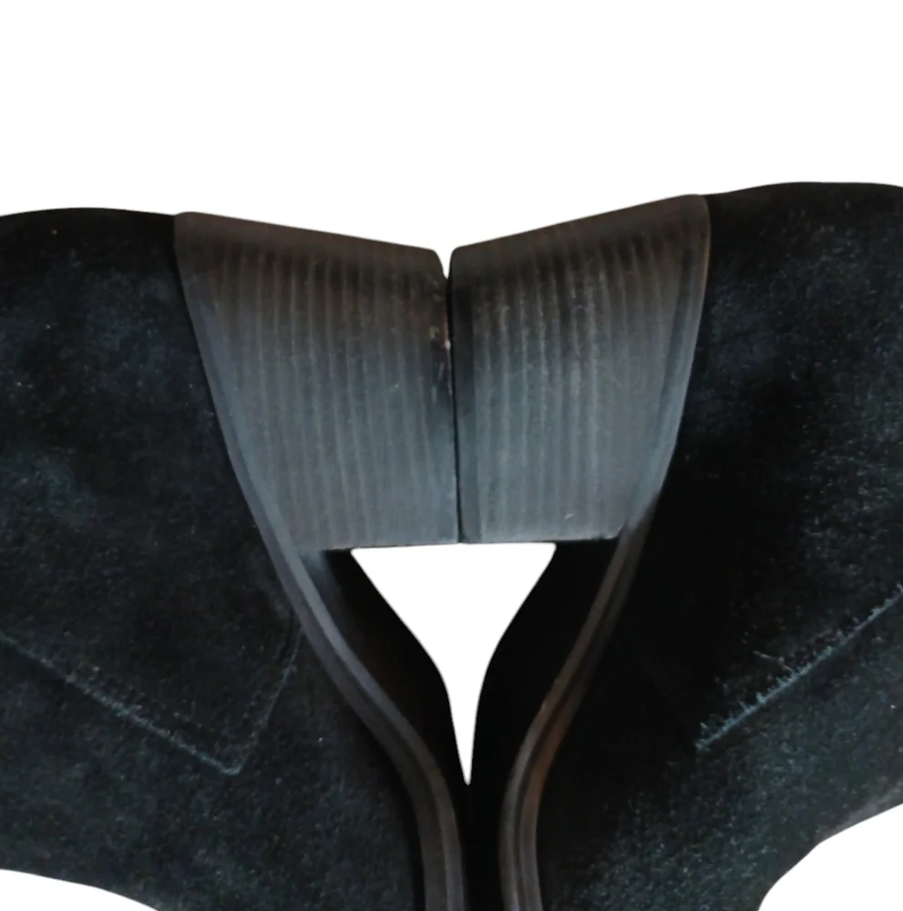 Jessica Simpson Black Suede Booties Women's Size 8.5